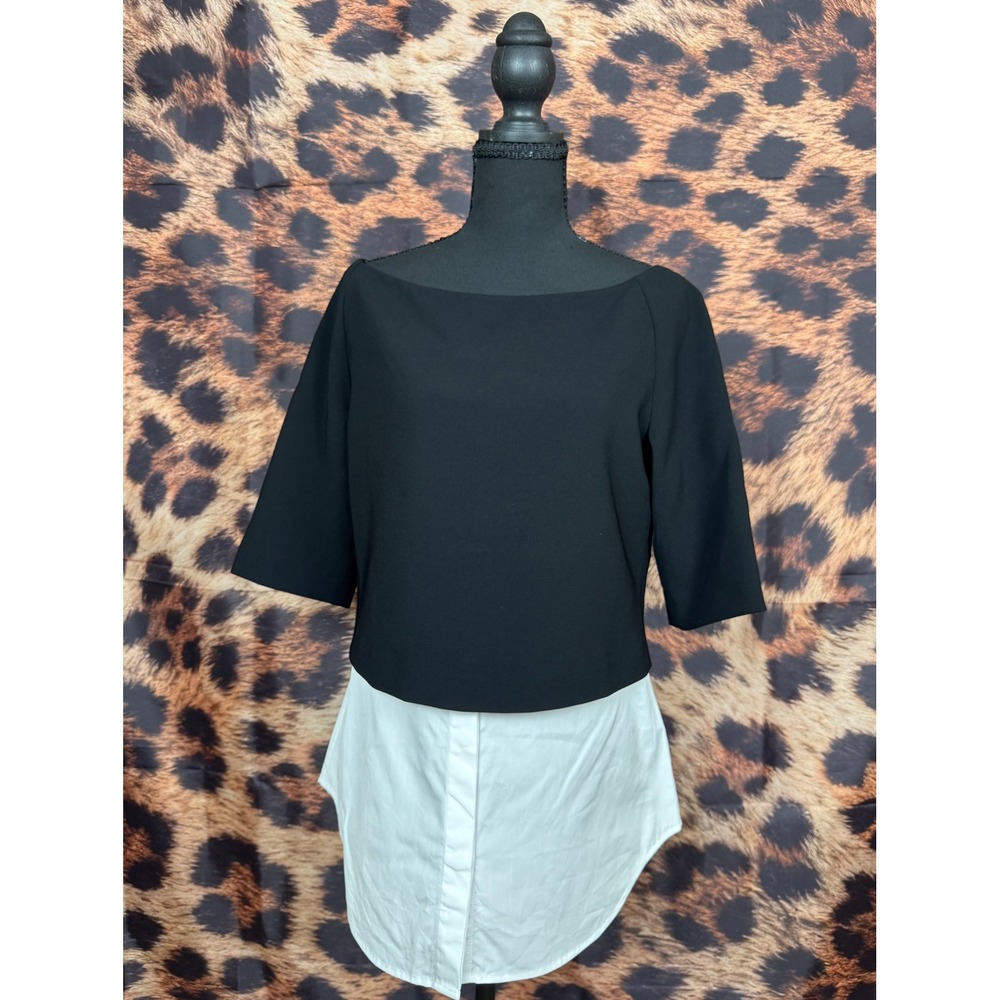 ARCHIVAL Theory Layered Combo Blouse